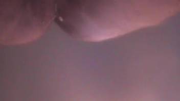 Furry butthole guy being anally penetrated by a dog