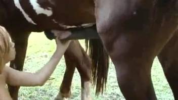 Brunette Latina cheerfully bangs a well-hung stallion