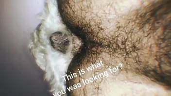 Hairy asshole dude drilled violently by a beast