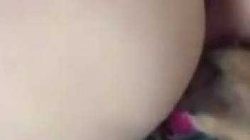 Chocolate hound laps up that succulent ass and snatch